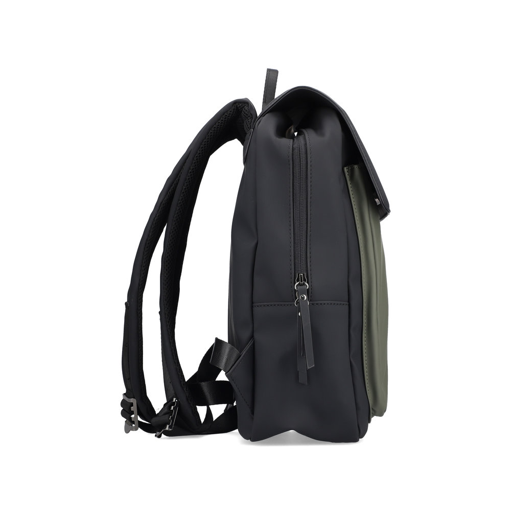 detail Dámský batoh Rieker H1649-54 černá-zelená