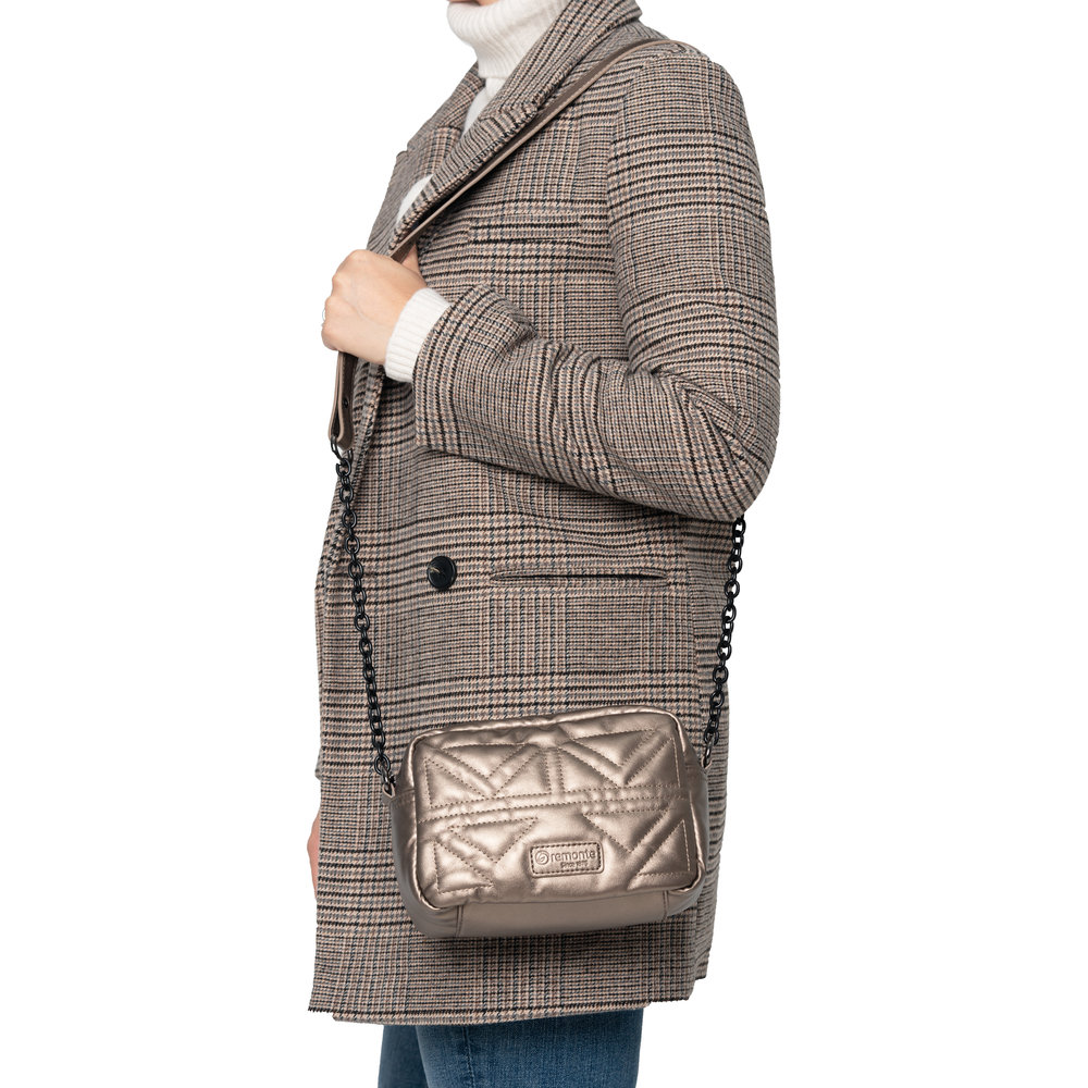 detail Dámská kabelka Remonte Q0636-90 metalická