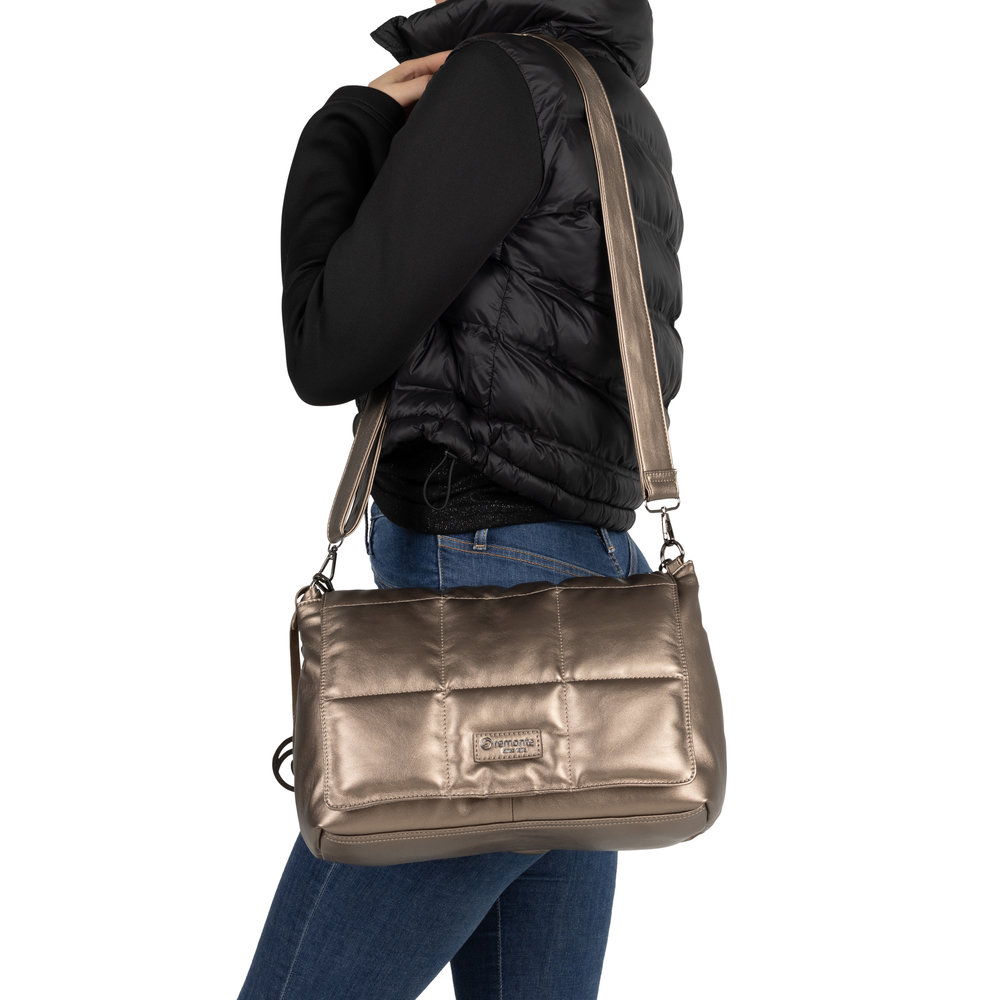 detail Dámská kabelka Remonte Q0716-90 metalická