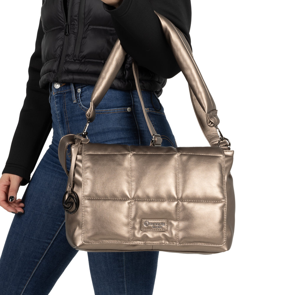 detail Dámská kabelka Remonte Q0716-90 metalická