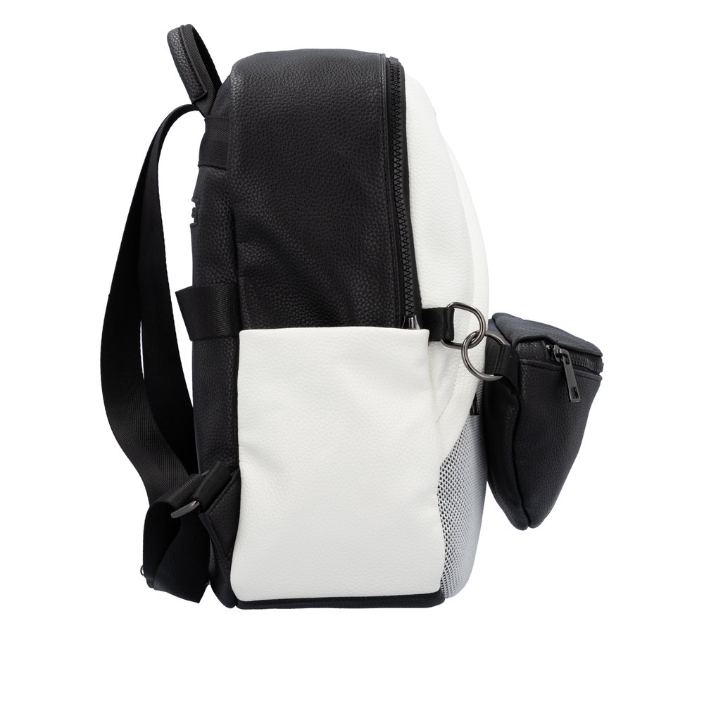 detail Dámský batoh Remonte Q0533-01 černá, bílá, šedá