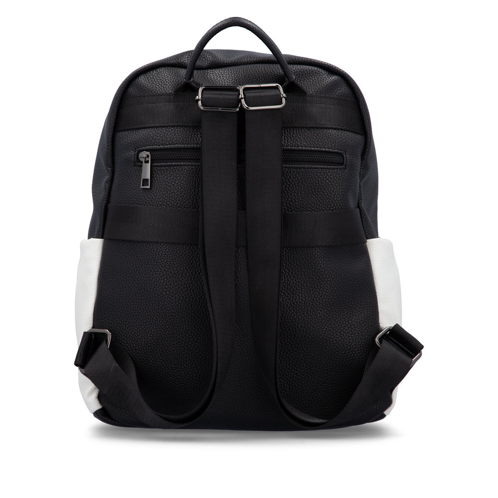 detail Dámský batoh Remonte Q0533-01 černá, bílá, šedá