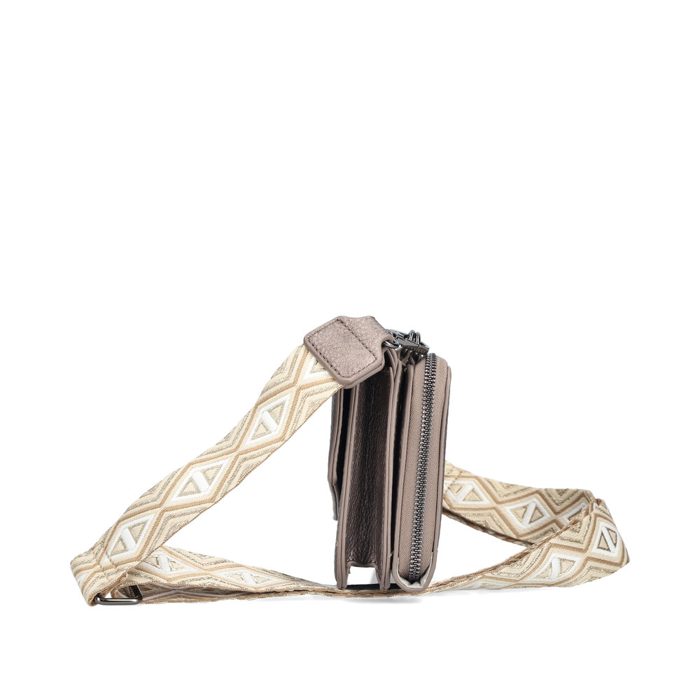 detail Dámská kabelka s peněženkou (2v1) Rieker H1125-90 metallic