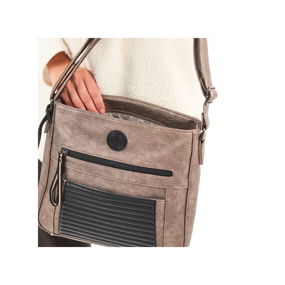 detail Dámská kabelka Rieker H1481-90 metalická