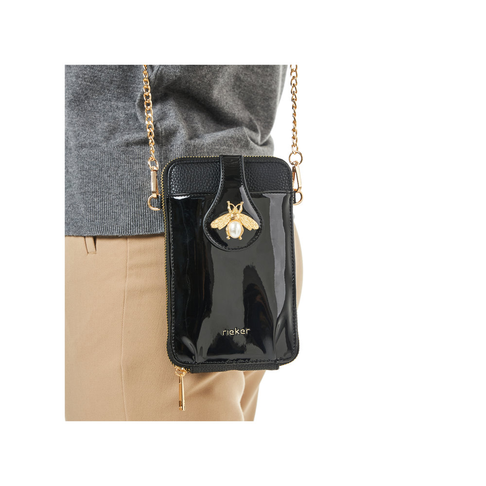 detail Dámská kabelka (pouzdro na mobil) Rieker H1660-00 černá