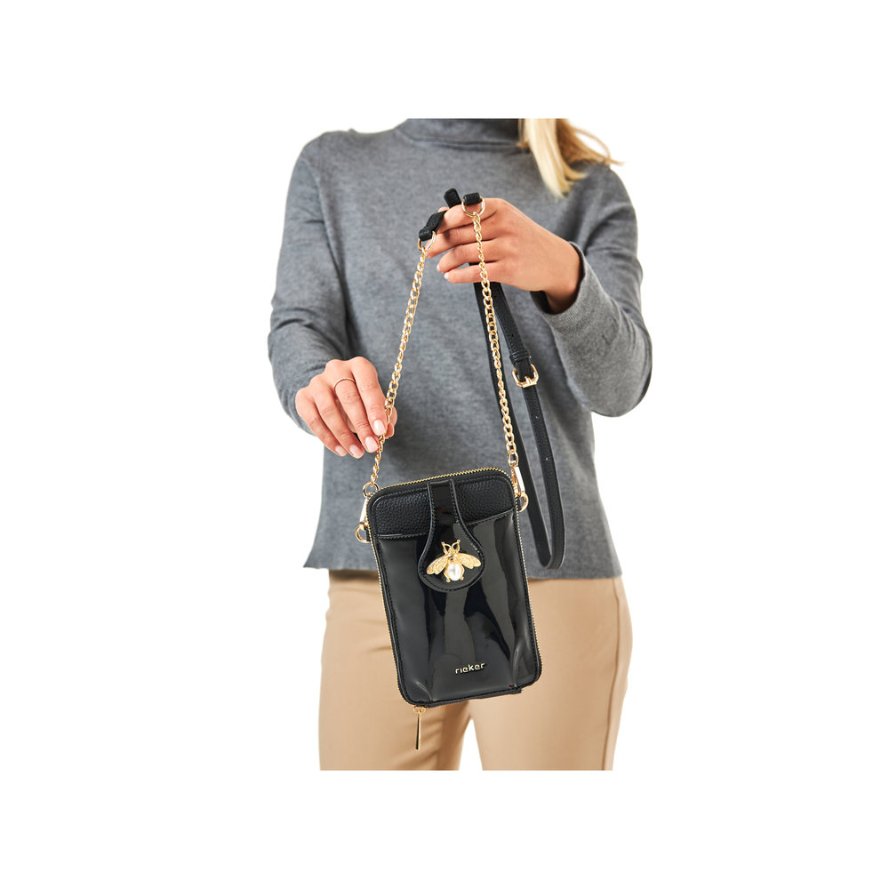 detail Dámská kabelka (pouzdro na mobil) Rieker H1660-00 černá