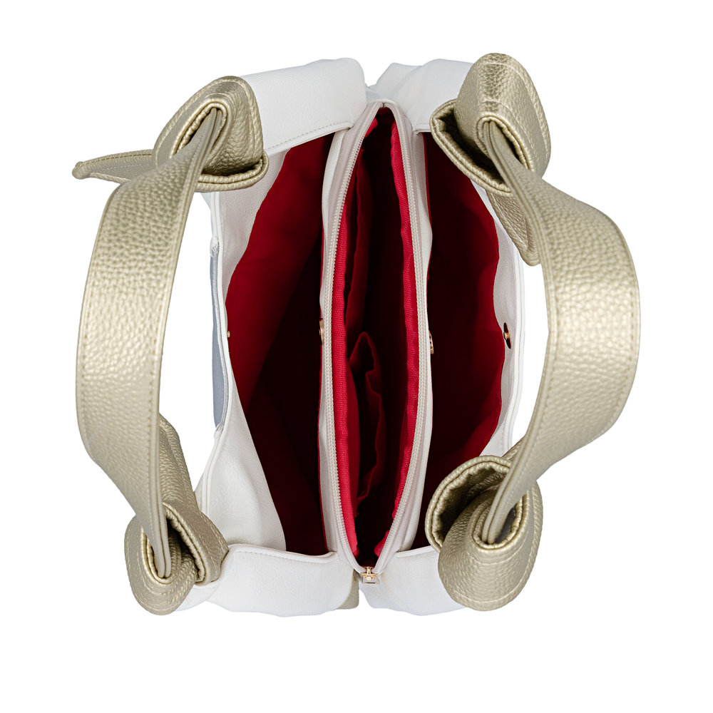 detail Dámská kabelka Remonte Q0720-82 bílá