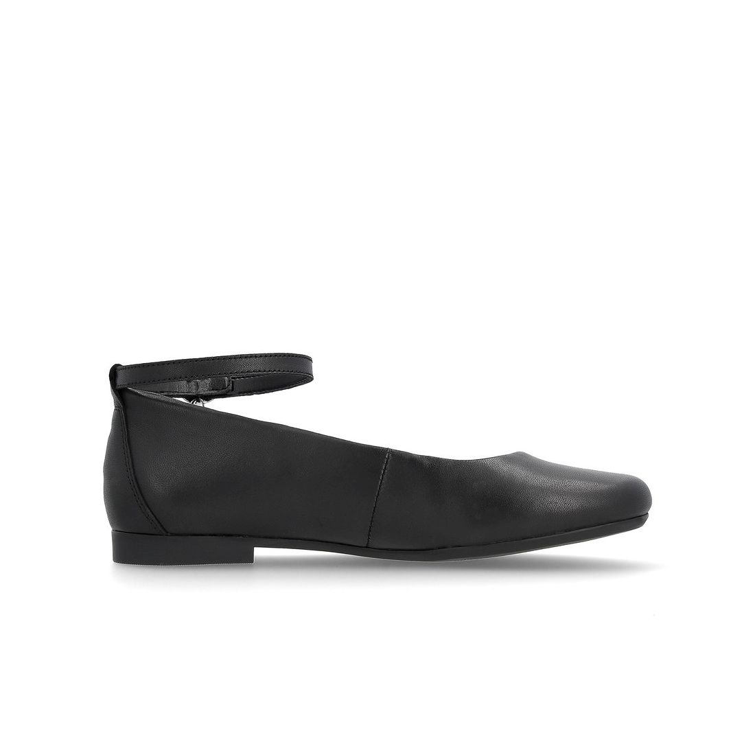 detail Dámské kožené baleríny Remonte D0K03-00 černá