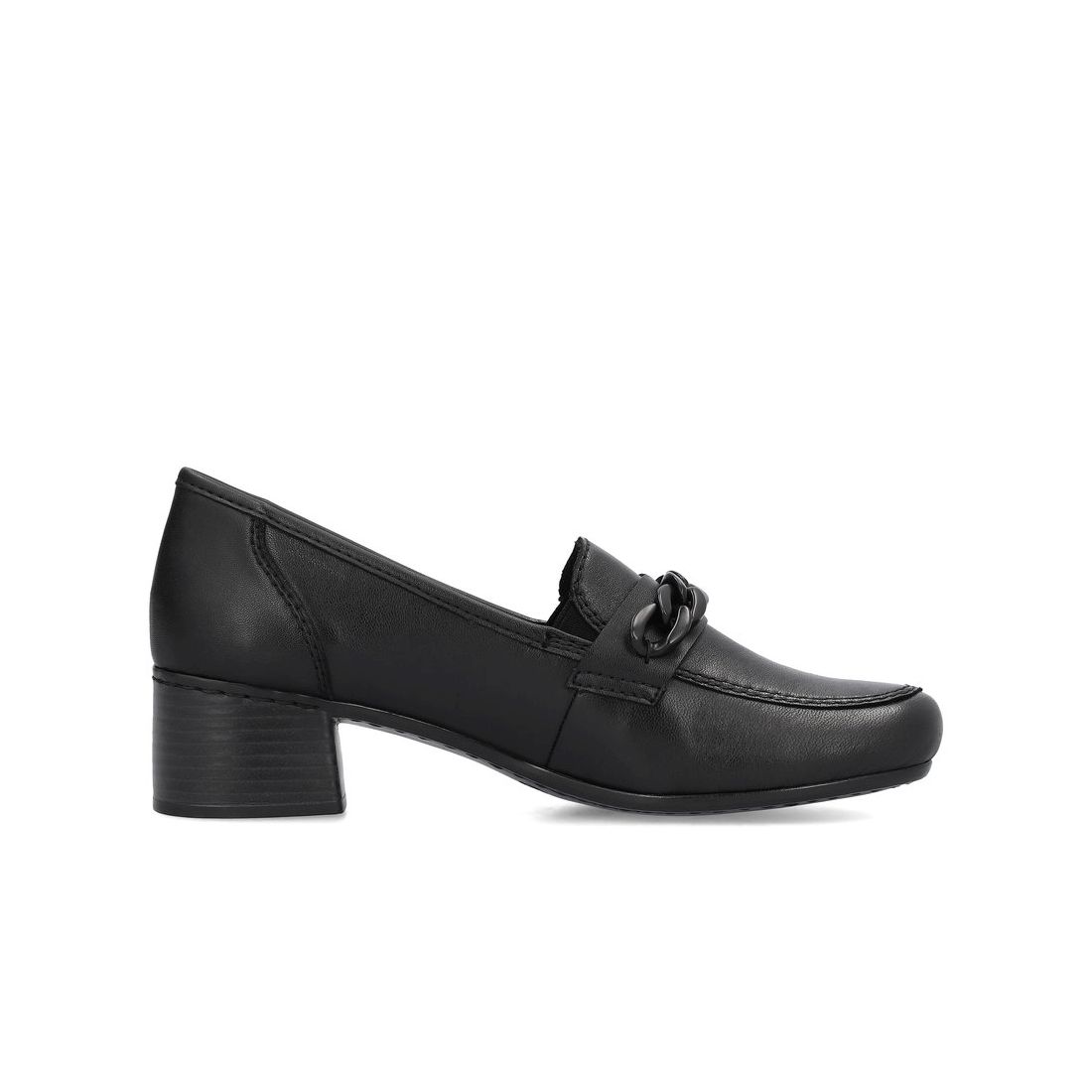 detail Dámské mokasíny Rieker 41660-00 černá