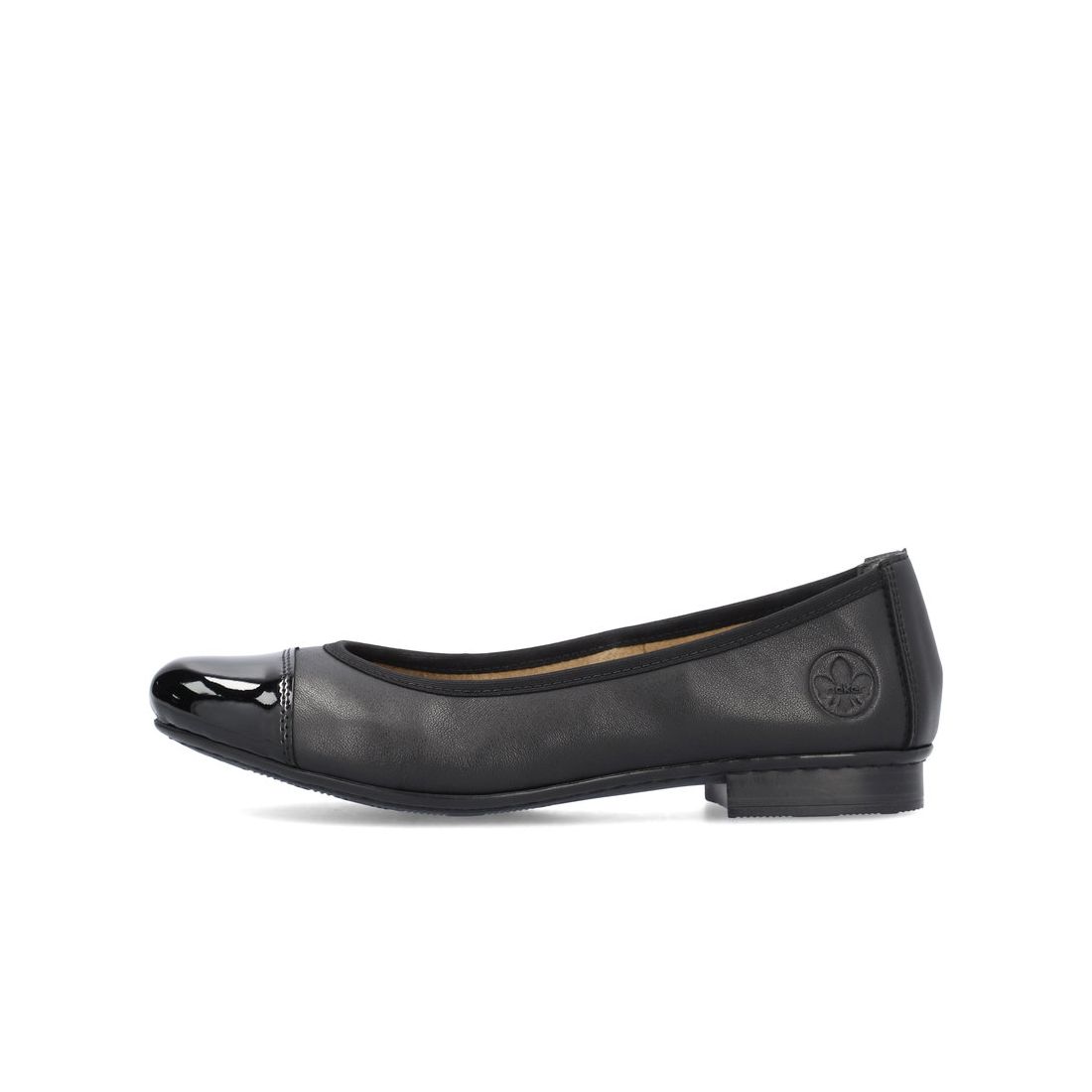 detail Dámské baleríny Rieker 51998-00 černá