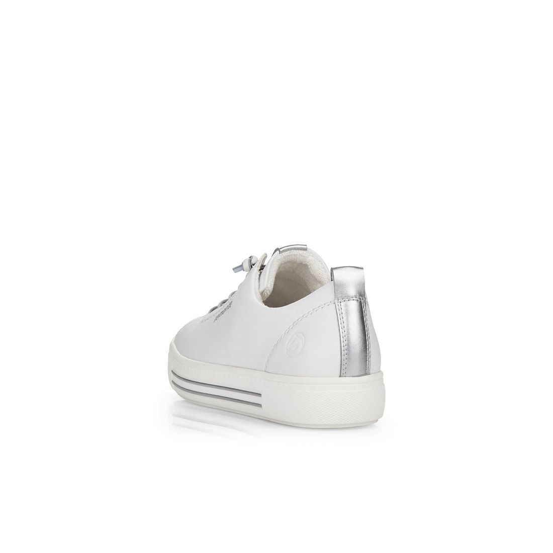 detail Dámské kožené tenisky Remonte D0913-80 bílá