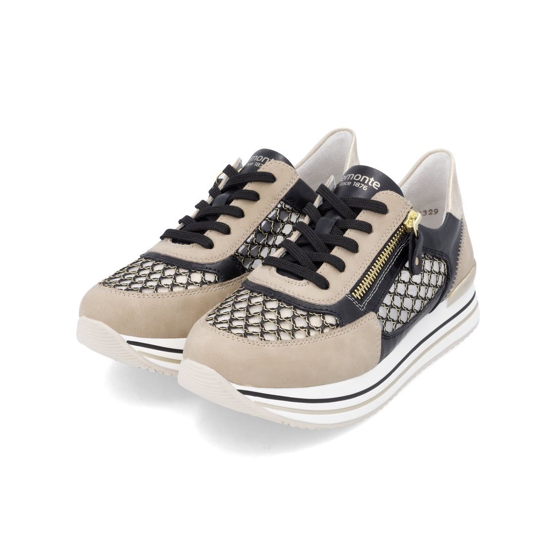 detail Dámské tenisky Remonte D1329-03 černá