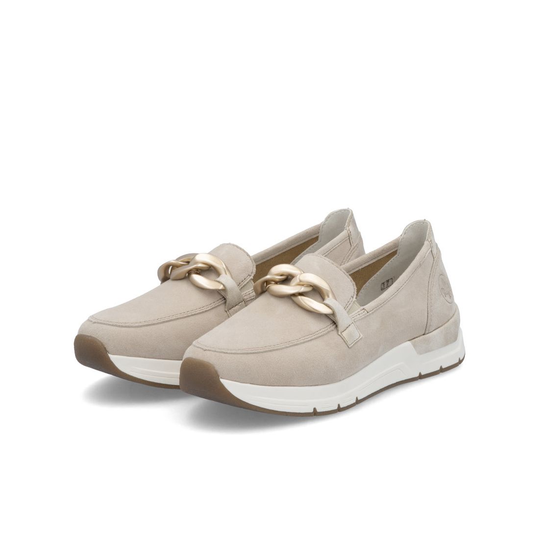 detail Dámské mokasíny Rieker 58944-60 béžová