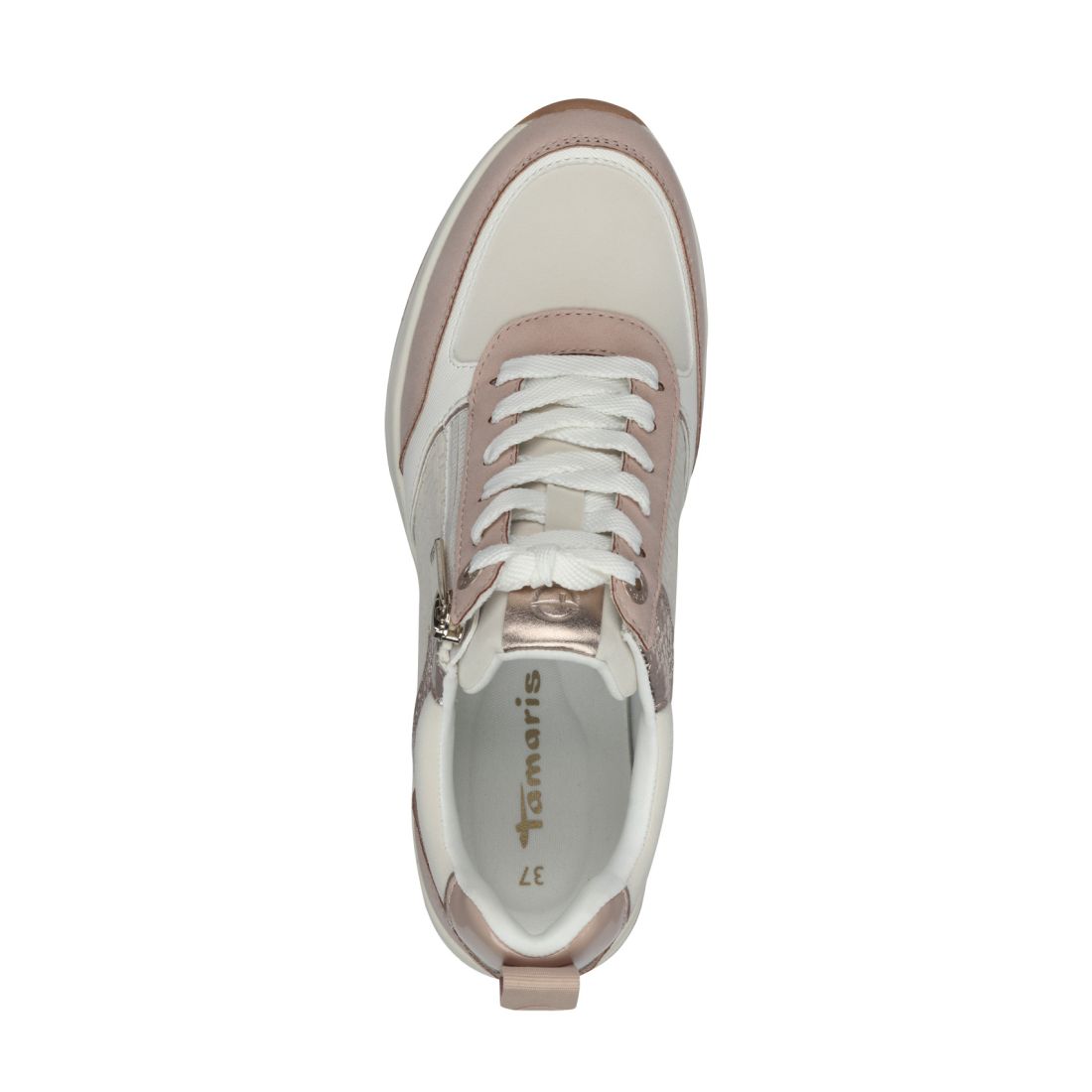 detail Dámské tenisky Tamaris 23721-42 béžová-růžová