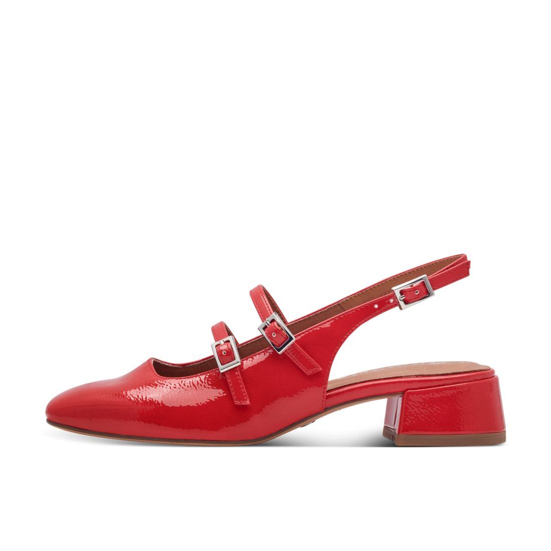 detail Dámské kožené lodičky Tamaris 29510-44 524 červená