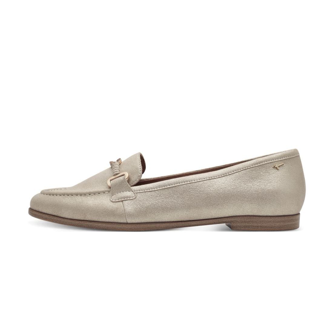 detail Dámské kožené mokasíny Tamaris 24240-44 179 zlatá