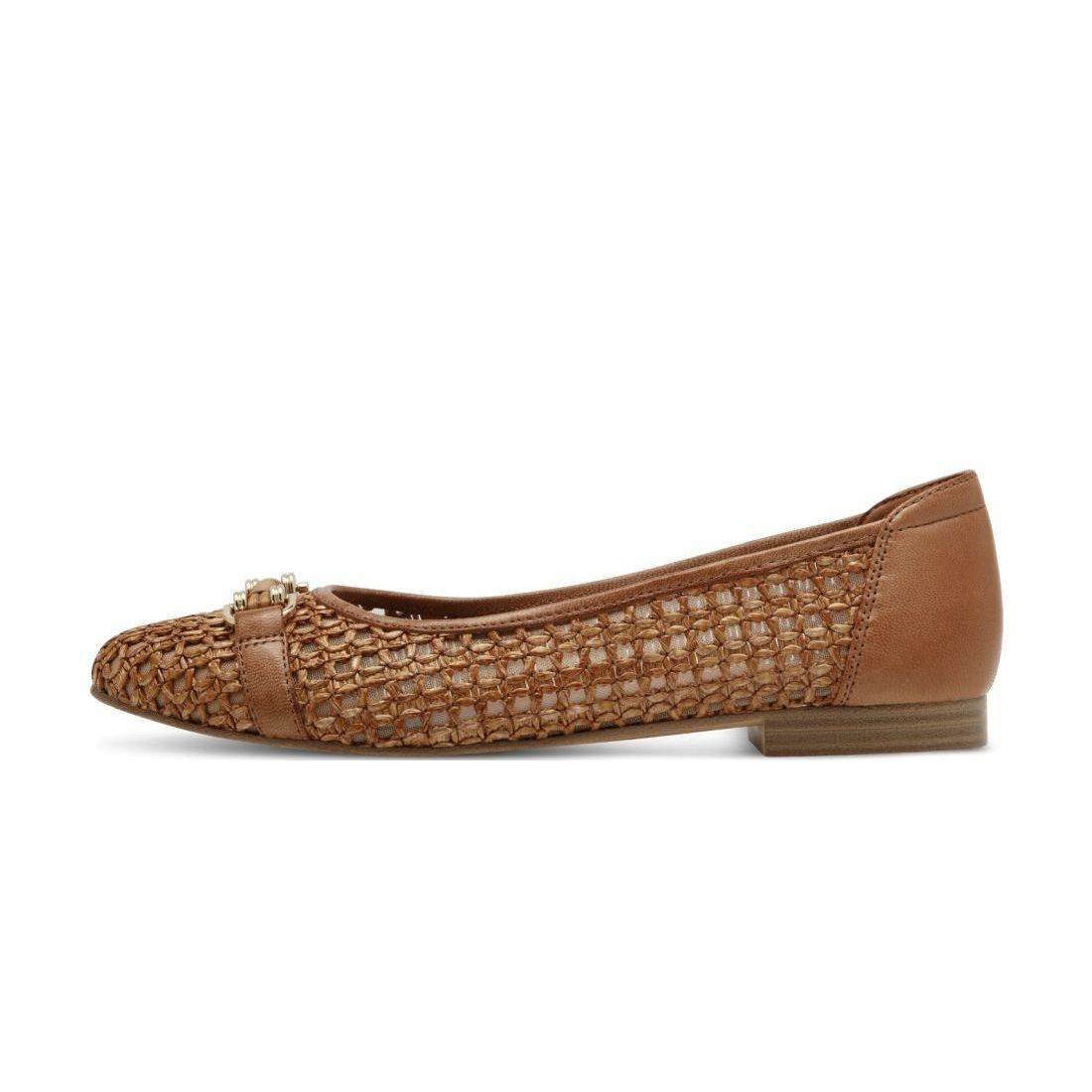 detail Dámské baleríny Tamaris 22138-44 305 hnědá