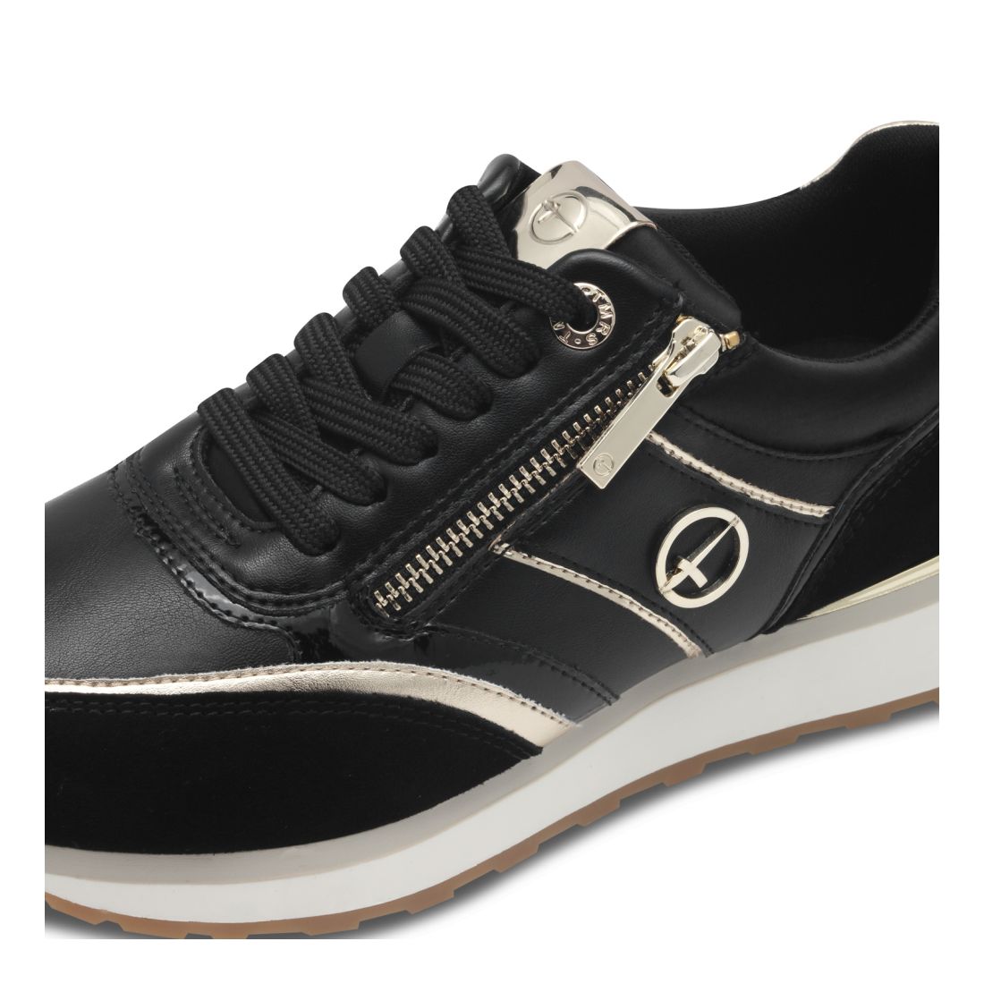 detail Dámské kožené tenisky Tamaris 23726-43 048 černá