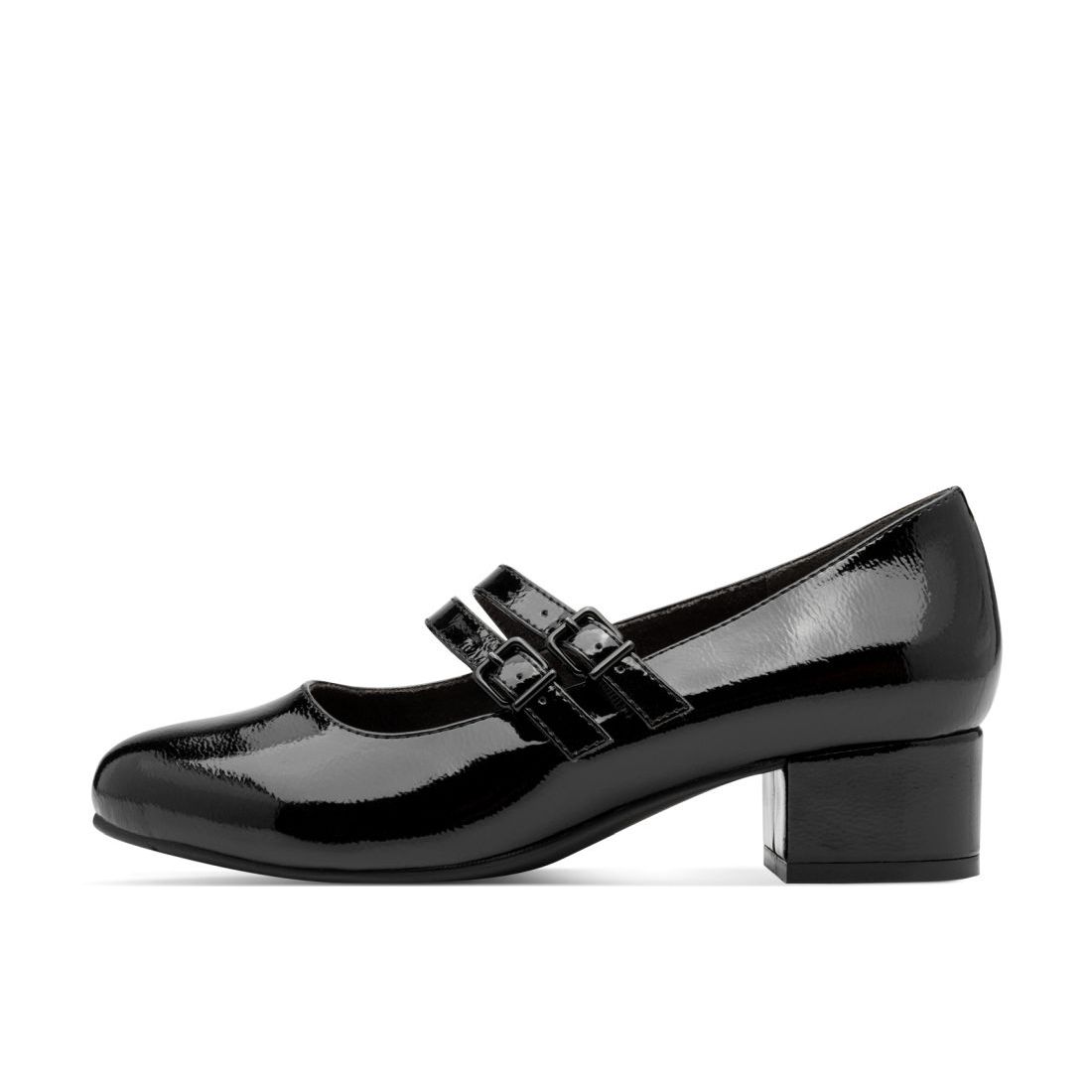 detail Dámské lodičky Jana 24366-45 018 černá lesk