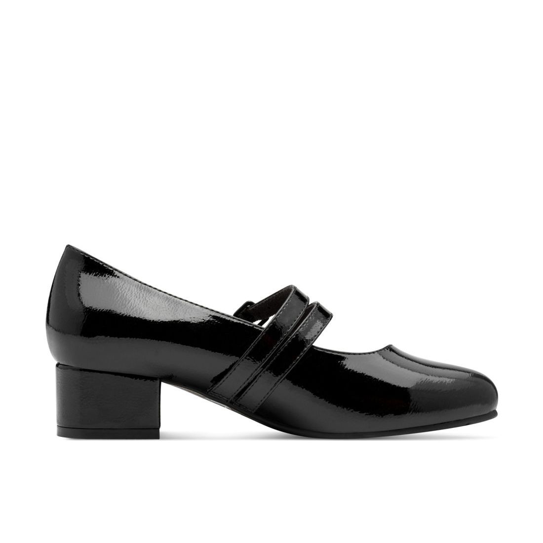 detail Dámské lodičky Jana 24366-45 018 černá lesk