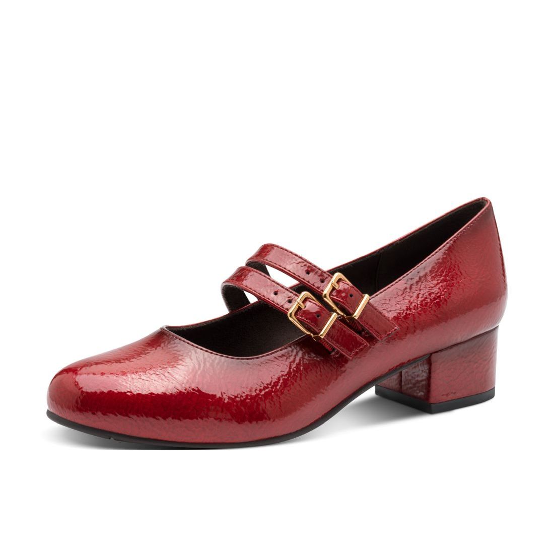 detail Dámské lodičky Jana 24366-45 567 červená lesk