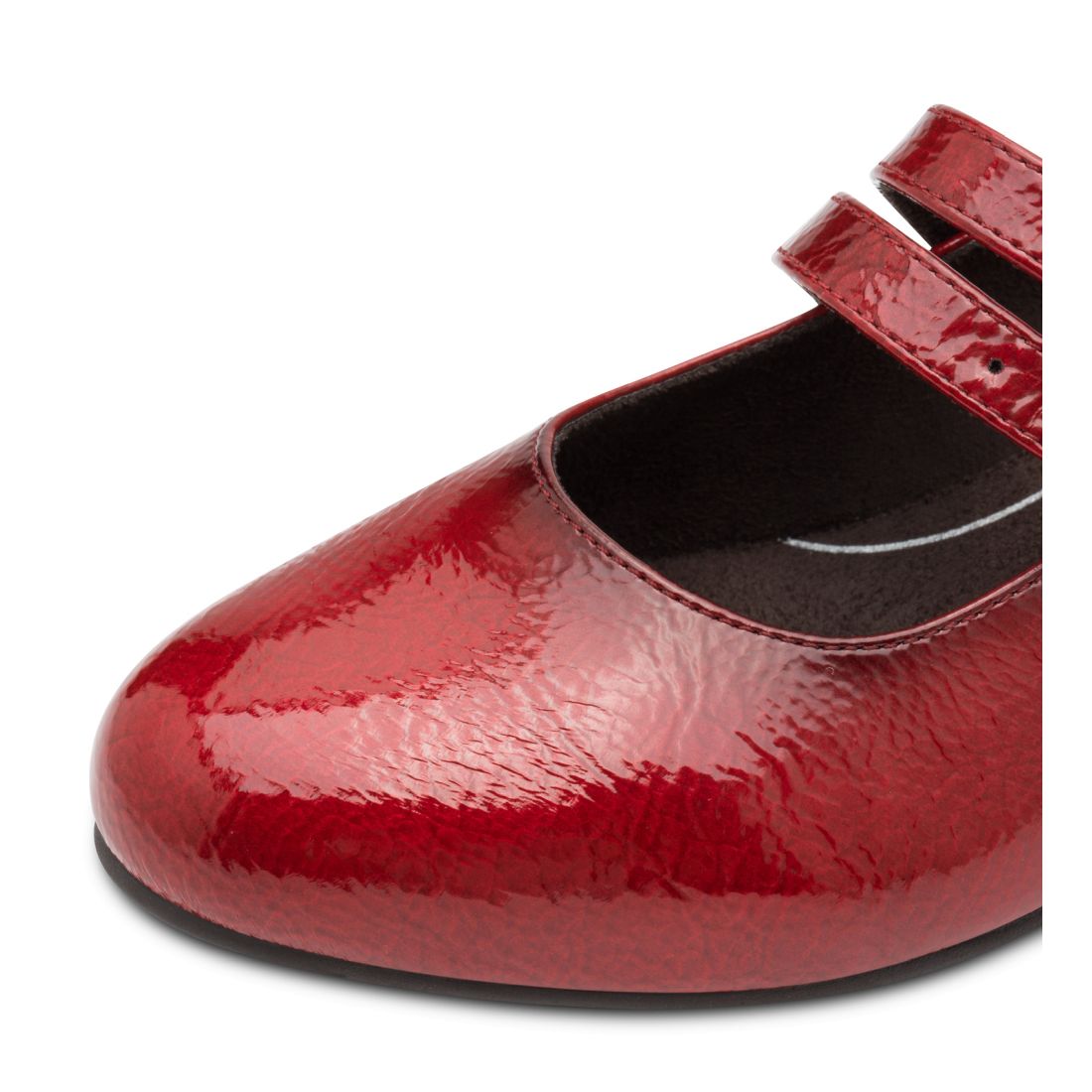 detail Dámské lodičky Jana 24366-45 567 červená lesk