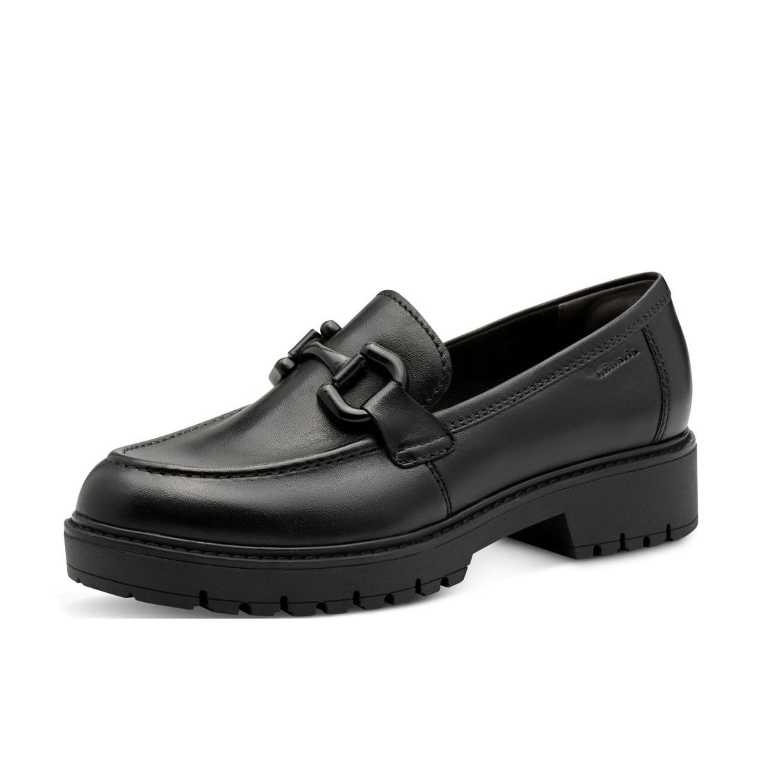 detail Dámské kožené mokasíny Tamaris 24733-45 003 černá