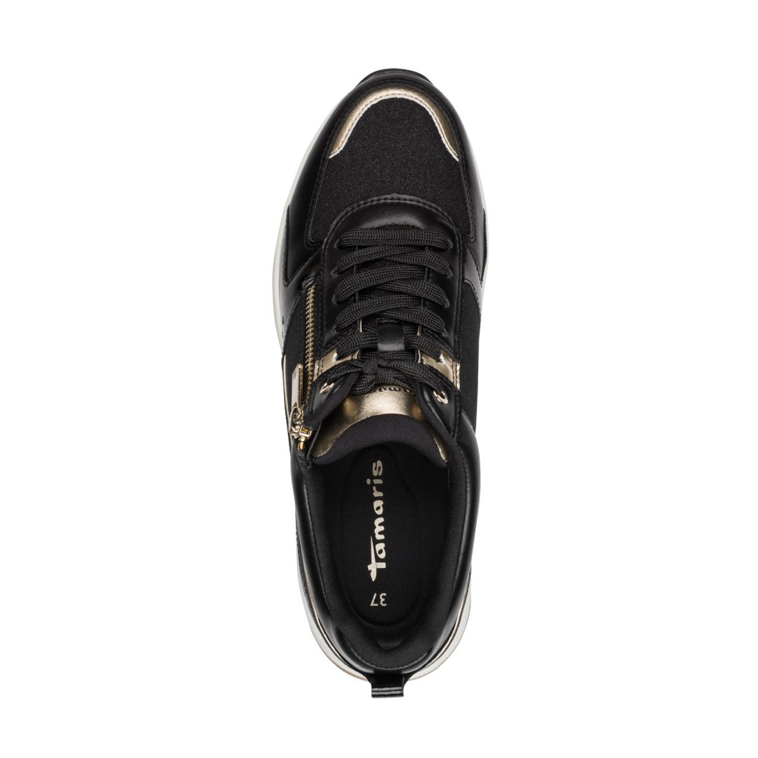 detail Dámské tenisky Tamaris 23754-45 048 černá/zlatá
