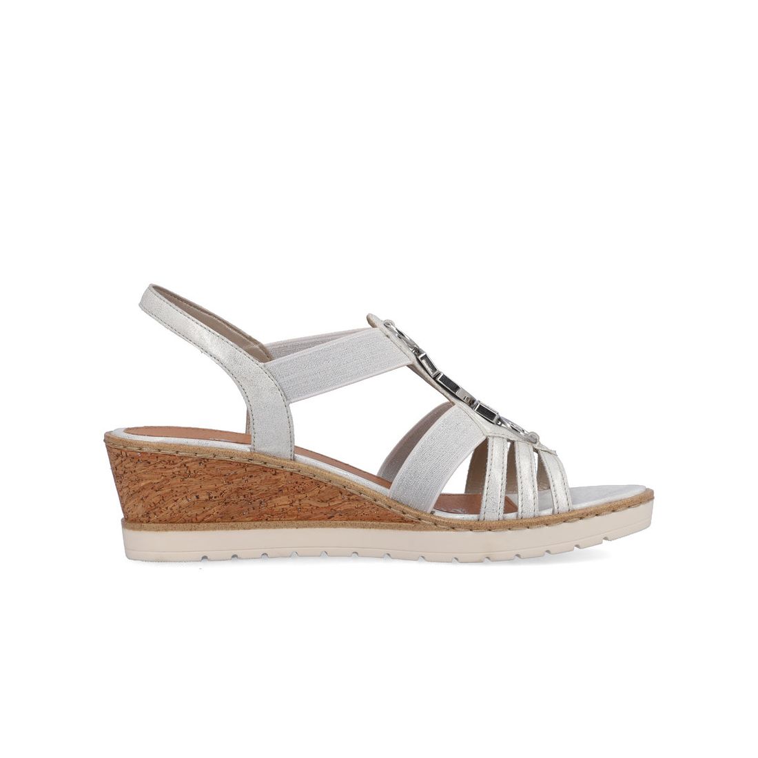 detail Dámské sandály Remonte R6264-80 bílá