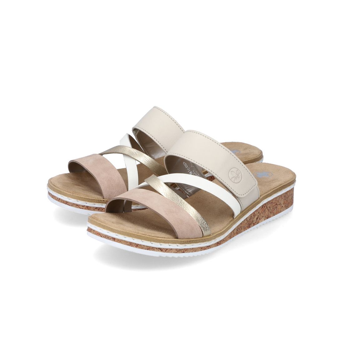 detail Dámské pantofle Rieker V3652-94 multicolor