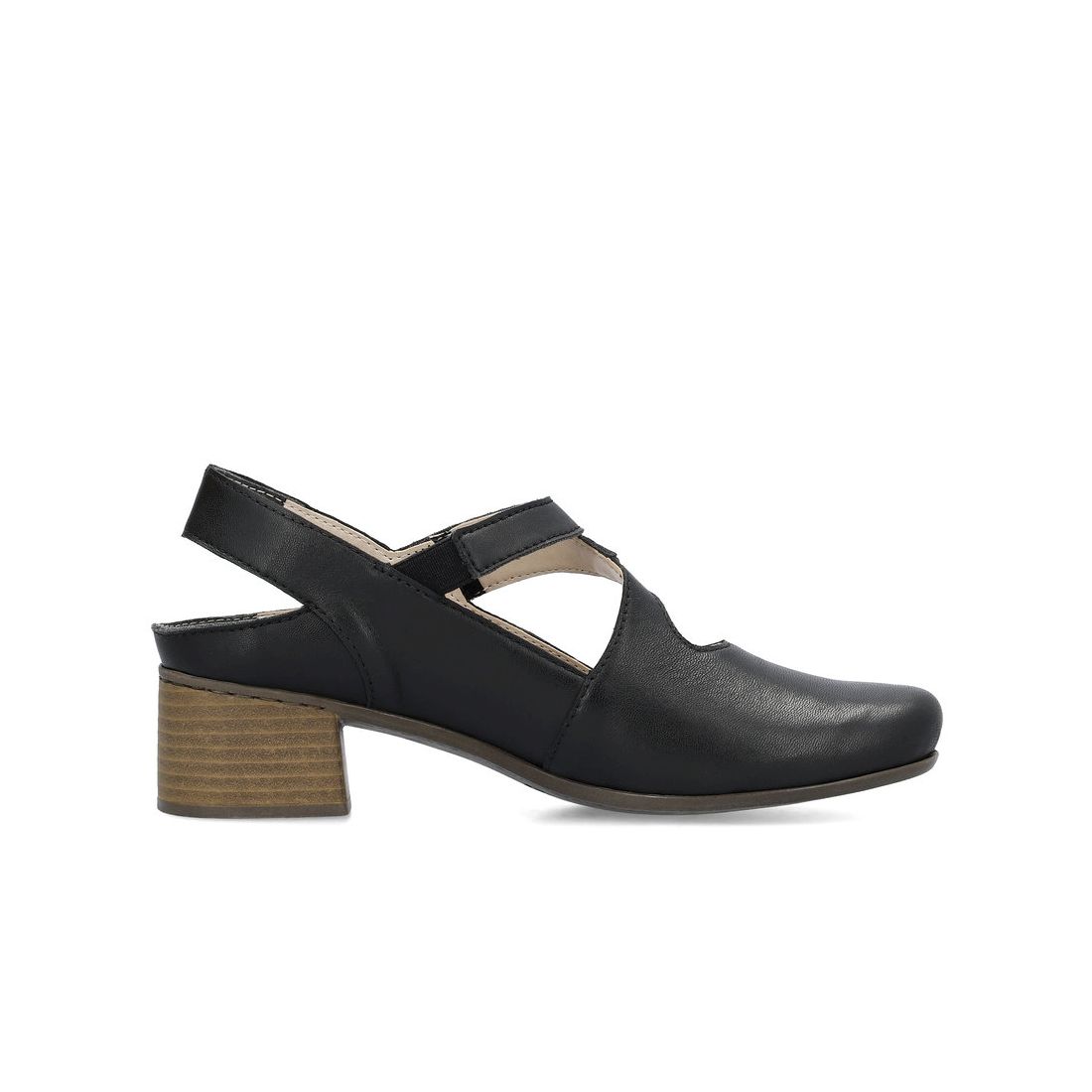 detail Dámské lodičky Rieker 41697-00 černá