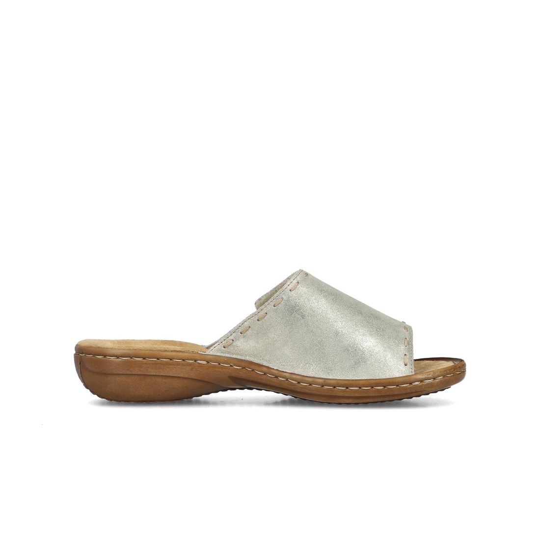 detail Dámské pantofle Rieker 60896-62 béžová