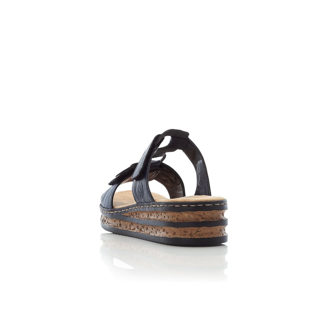 detail Dámské pantofle Rieker 62936-14 modrá