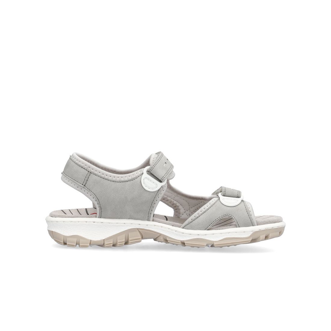 detail Dámské sandály Rieker 68866-40 šedá