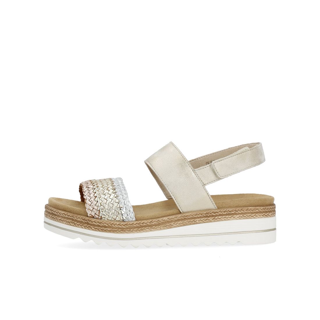 detail Dámské sandály Remonte D0Q56-90 zlatá