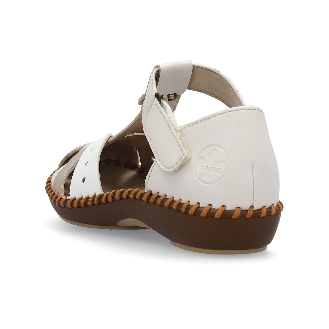 detail Dámské sandály Rieker M1655-61 béžová