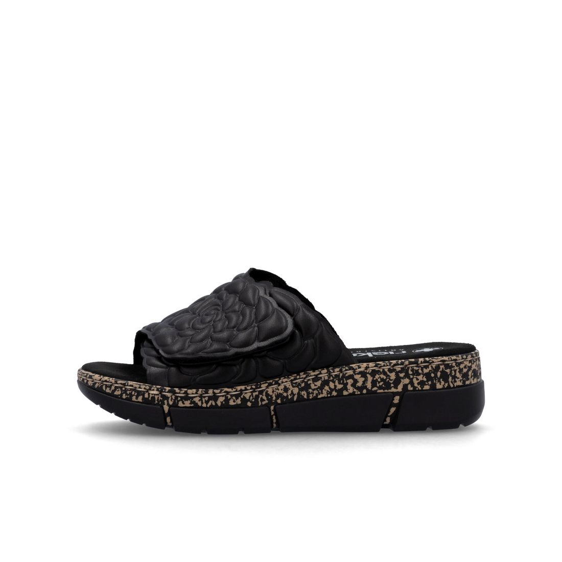 detail Dámské nazouváky Rieker V2351-00 černá