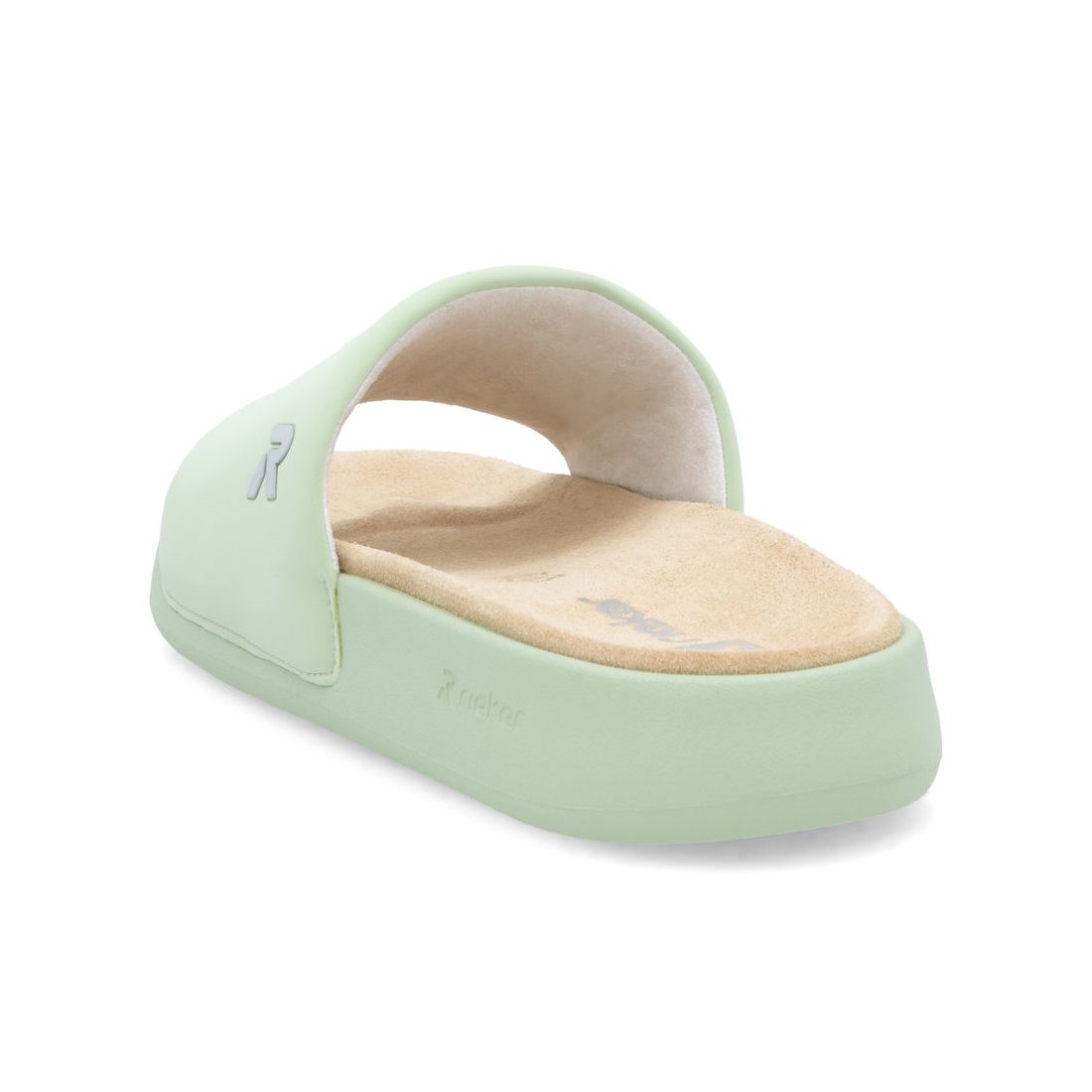 detail Dámské nazouváky Rieker W3250-52 zelená