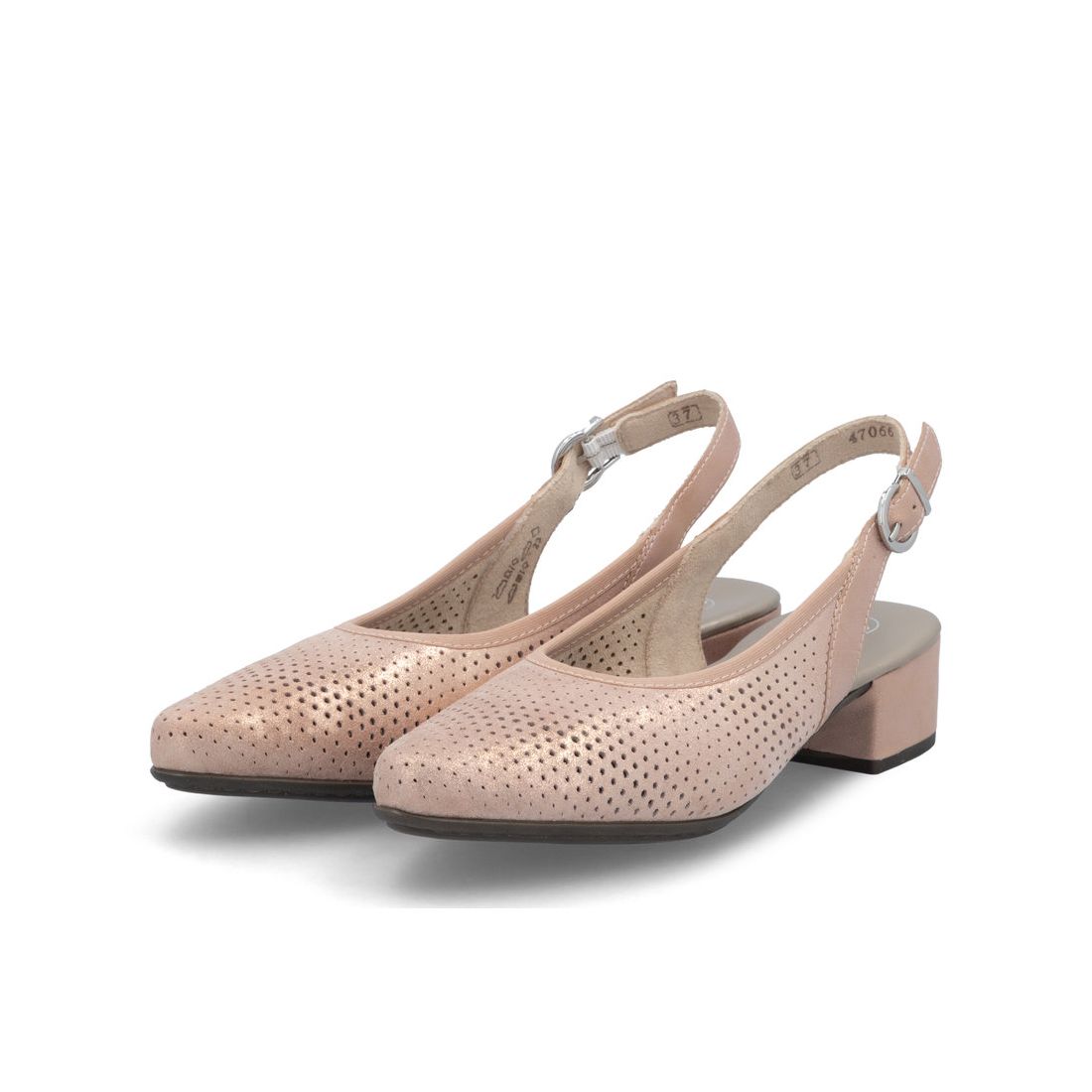 detail Dámské lodičky Rieker 47066-31 růžová