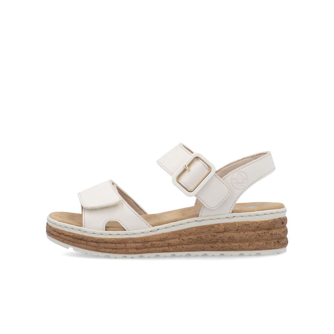 detail Dámské sandály Rieker 62760-60 béžová