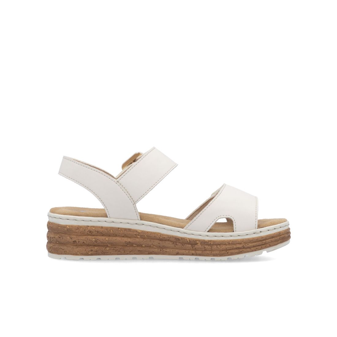 detail Dámské sandály Rieker 62760-60 béžová