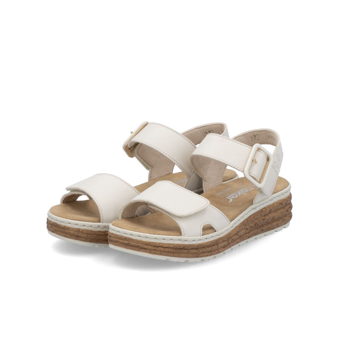 detail Dámské sandály Rieker 62760-60 béžová