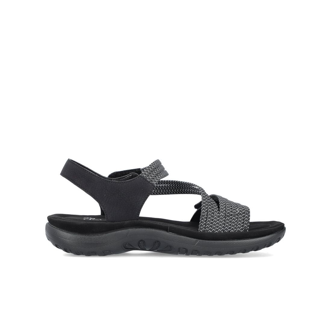 detail Dámské sandály Rieker 64870-00 černá