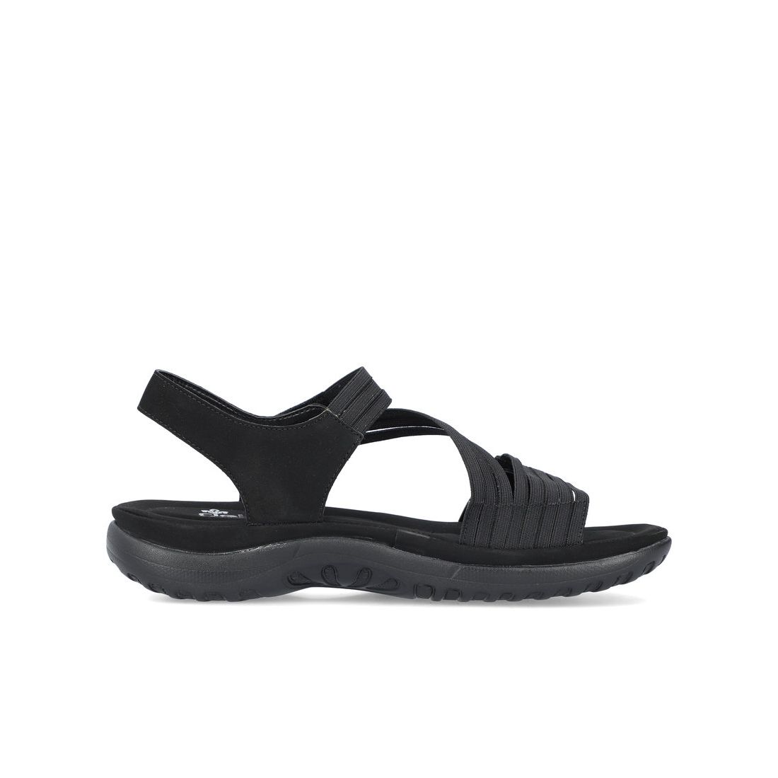 detail Dámské sandály Rieker 64870-02 černá