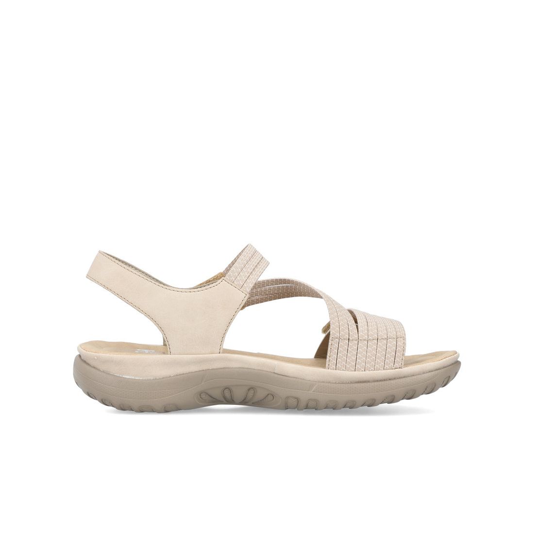 detail Dámské sandály Rieker 64870-62 béžová