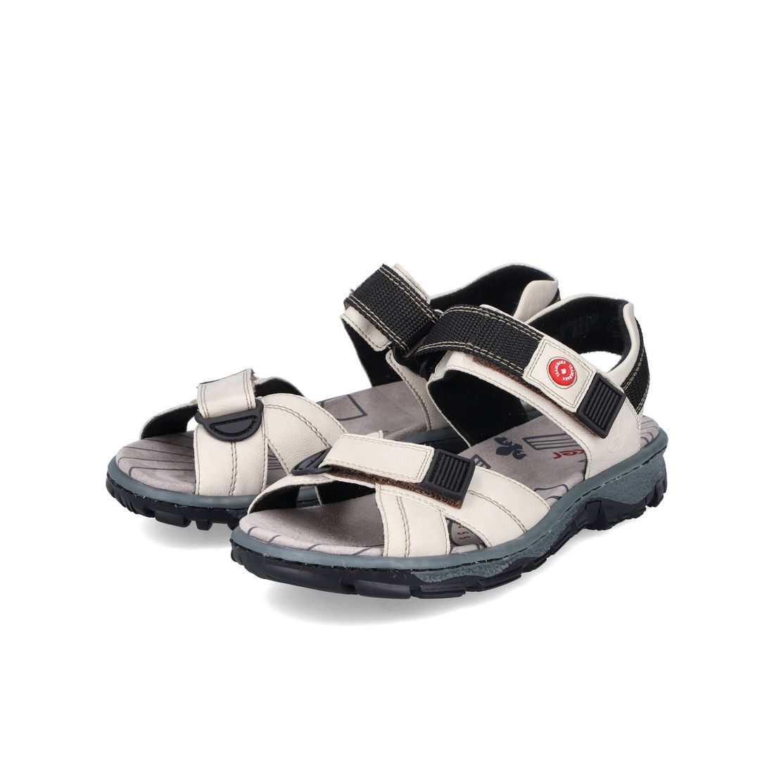 detail Dámské sandály Rieker 68851-80 béžová