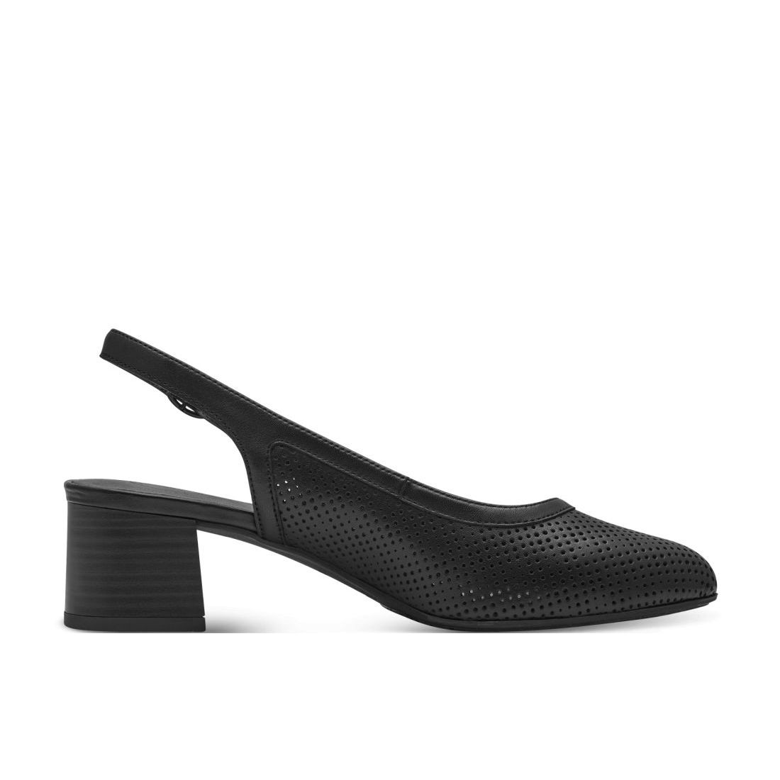 detail Dámské kožené lodičky Tamaris Comfort 89501-42 001 černá