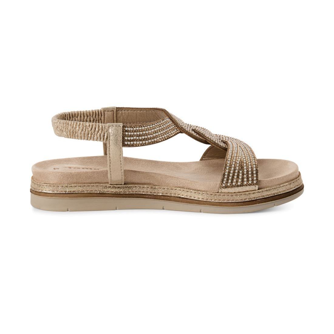 detail Dámské sandály Tamaris 28200-44 964 zlatá