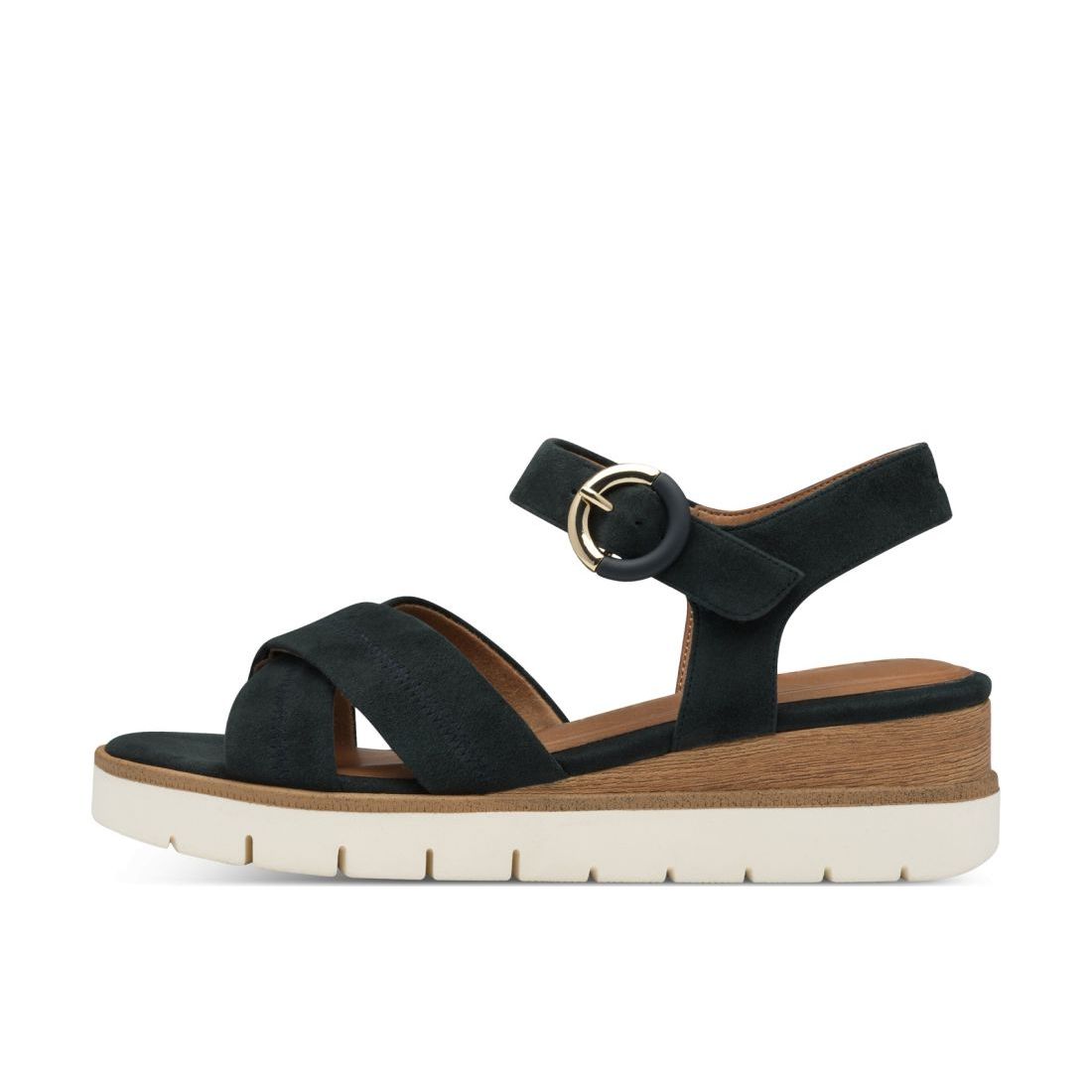 detail Dámské kožené sandály Tamaris 28202-42 805 modrá