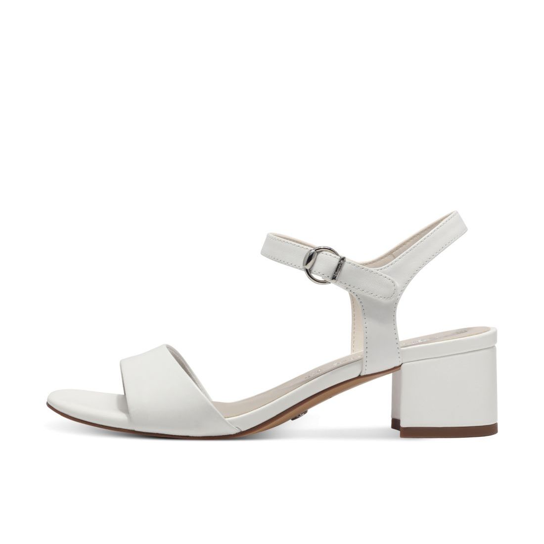 detail Dámské kožené sandály Tamaris 28250-42 bílá
